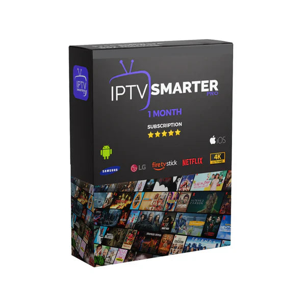 IPTV Smarters Pro Subscription 12 months